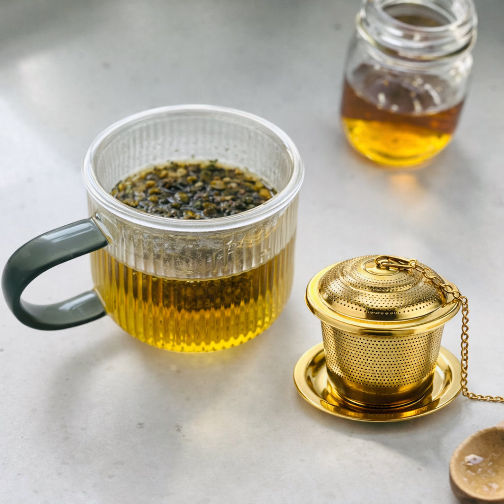 Gold Tea Diffuser