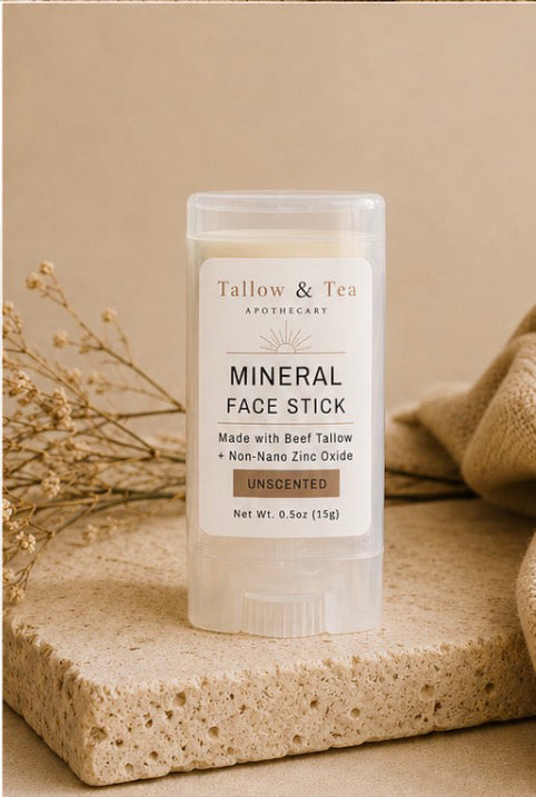 Tallow Face Sun Protectant Stick-Unscented