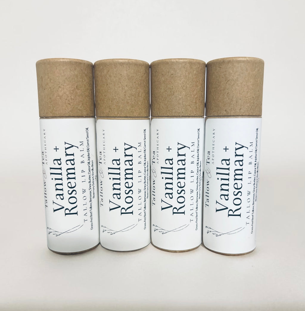 Soft Tallow Lip Balm with Sun Protection