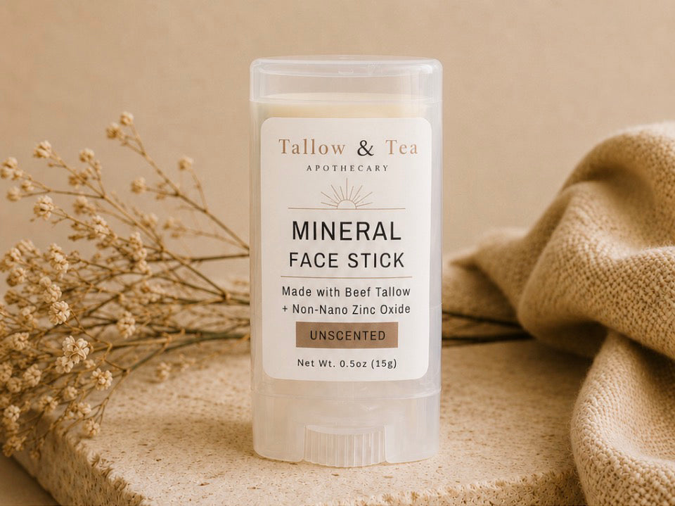 Tallow Face Sun Protectant Stick-Unscented