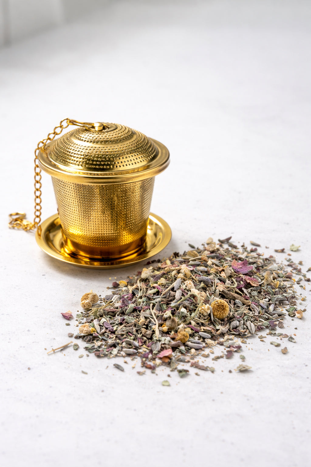Gold Tea Diffuser
