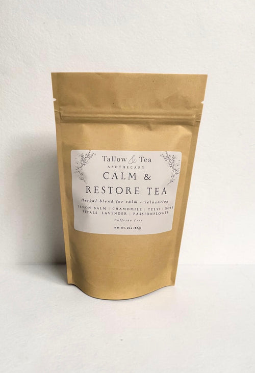 Calm & Restore Loose Herbal Tea 2oz Bag